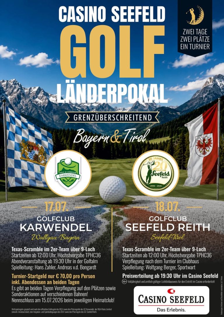 CASINO SEEFELD GOLF LÄNDERPOKAL